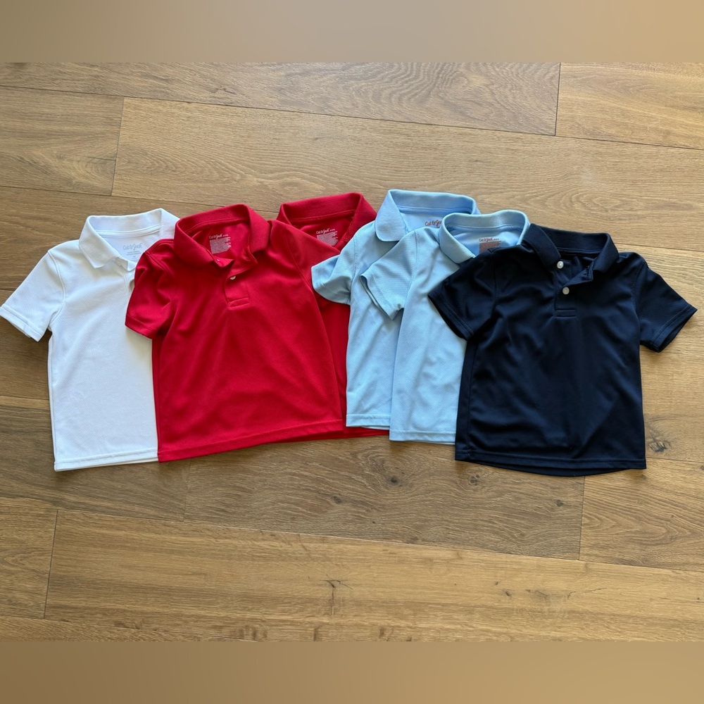 Lot of Boys XS(4/5) Dri Fit School Uniform Polos